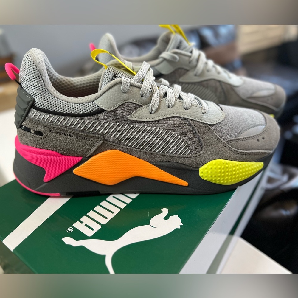 NWT Puma, Men’s RS-X, 384710 01, Highlighter. Size 12. - Picture 2 of 7